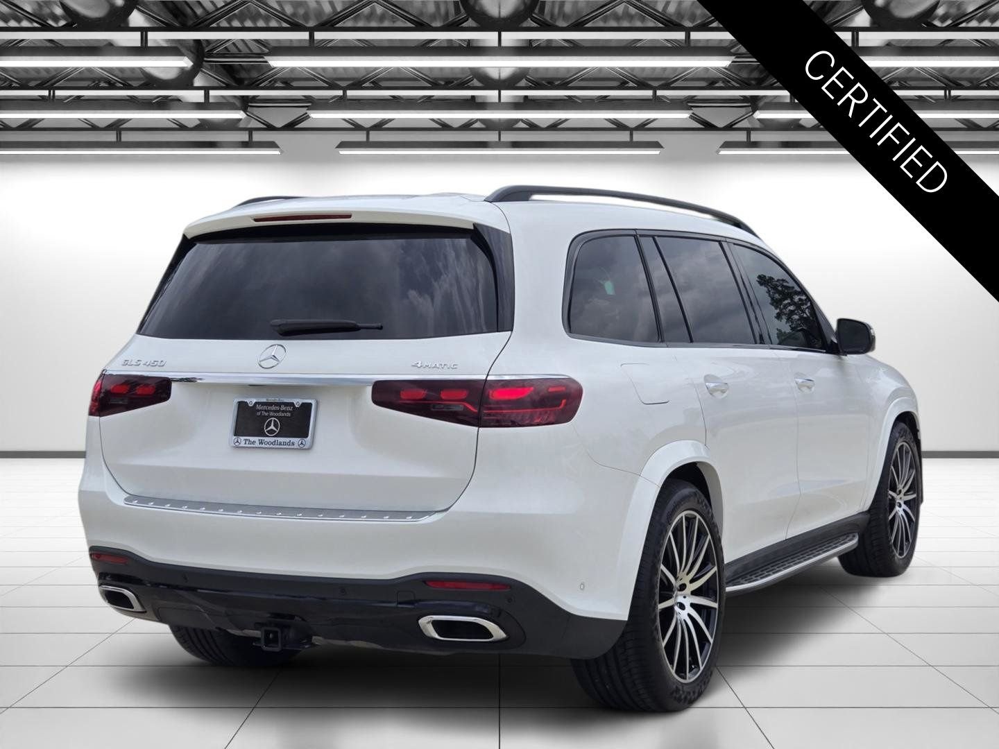 Certified Used 2024 Polar White Mercedes-Benz GLS 450 image 7