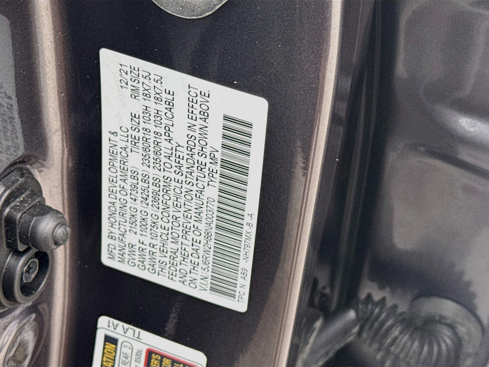 2022 Honda CR-V EX-L - Photo 35