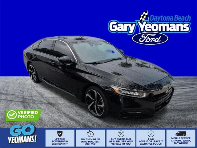 Certified Used 2018 2018 HONDA ACCORD SEDAN SPORT 1 5T Honda Sport image 1