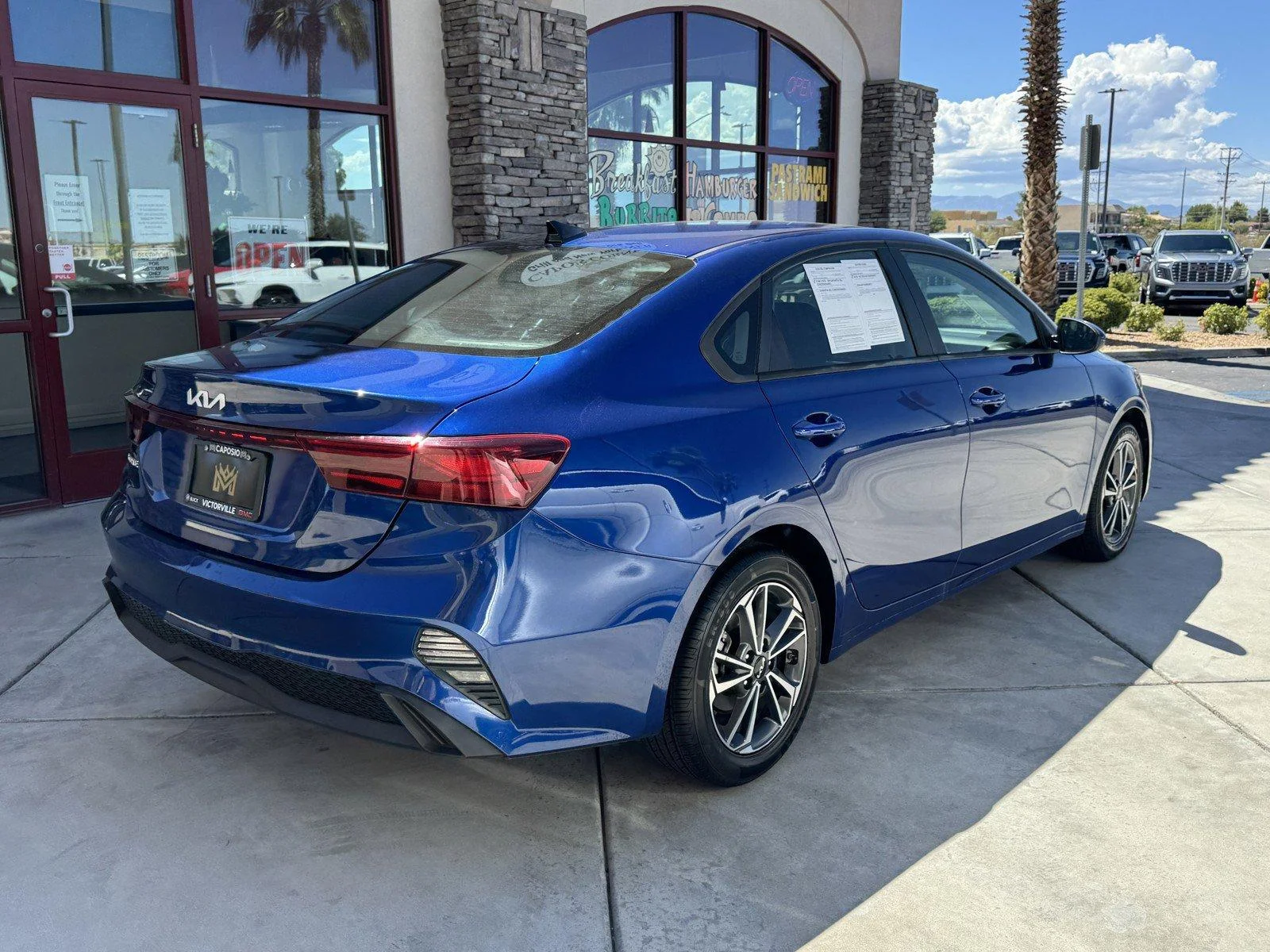 Used 2022 Deep Sea Blue Kia LXS image 5
