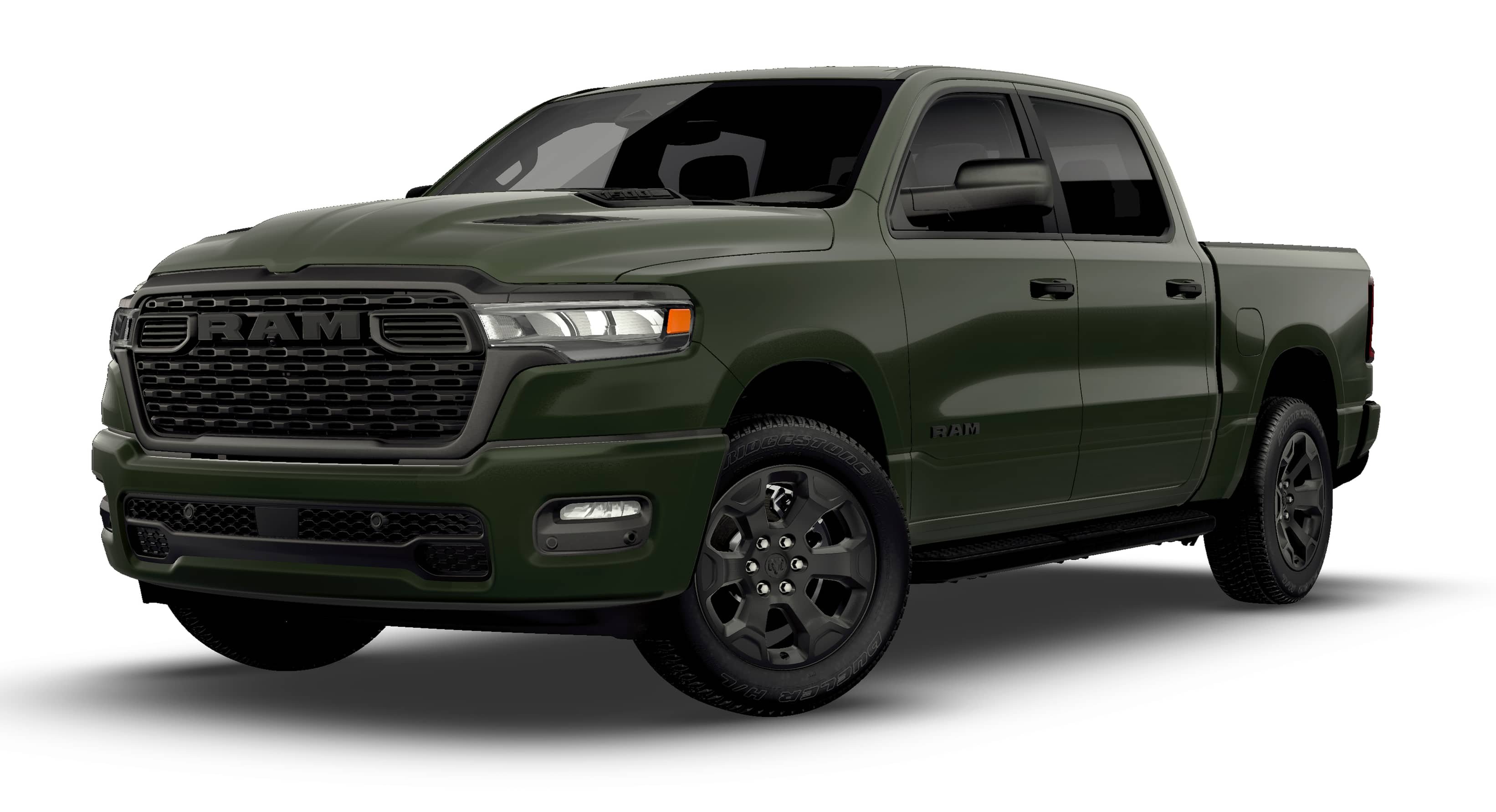 New 2026 Serrano-Green Metallic Exterior Paint RAM  image 1