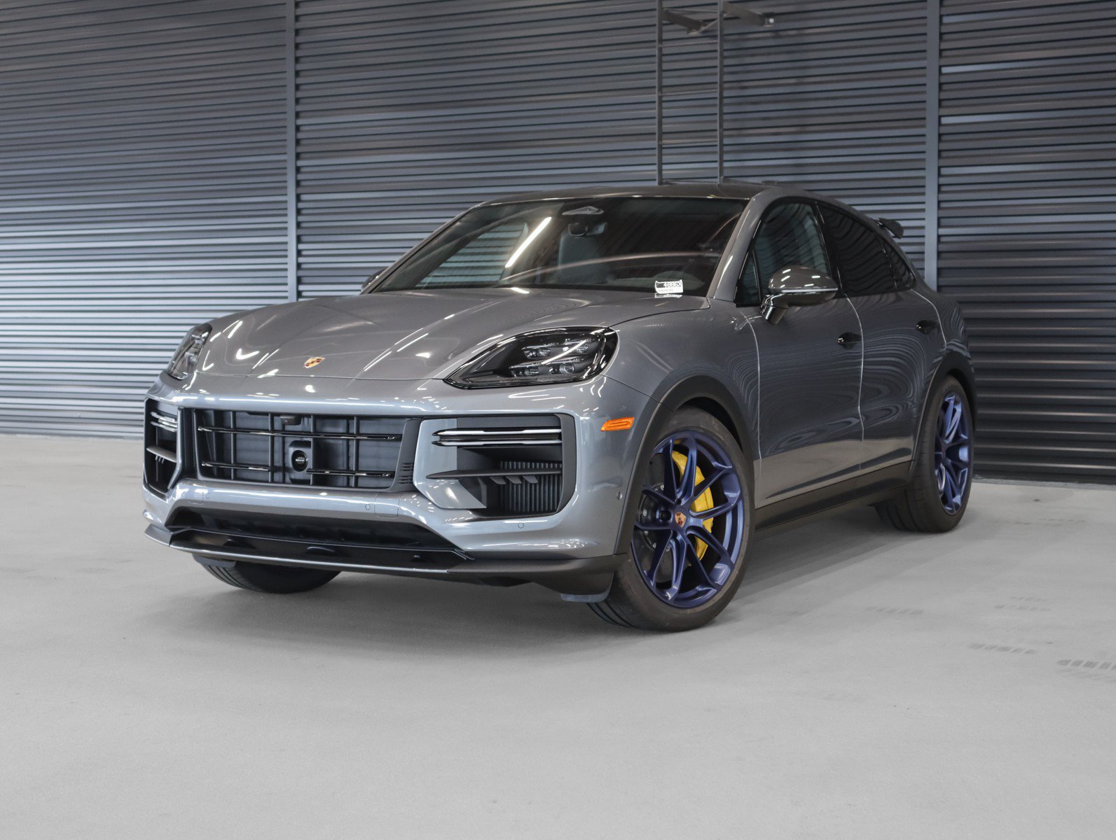 New 2026 Vanadium Grey Metallic Porsche Turbo GT image 1