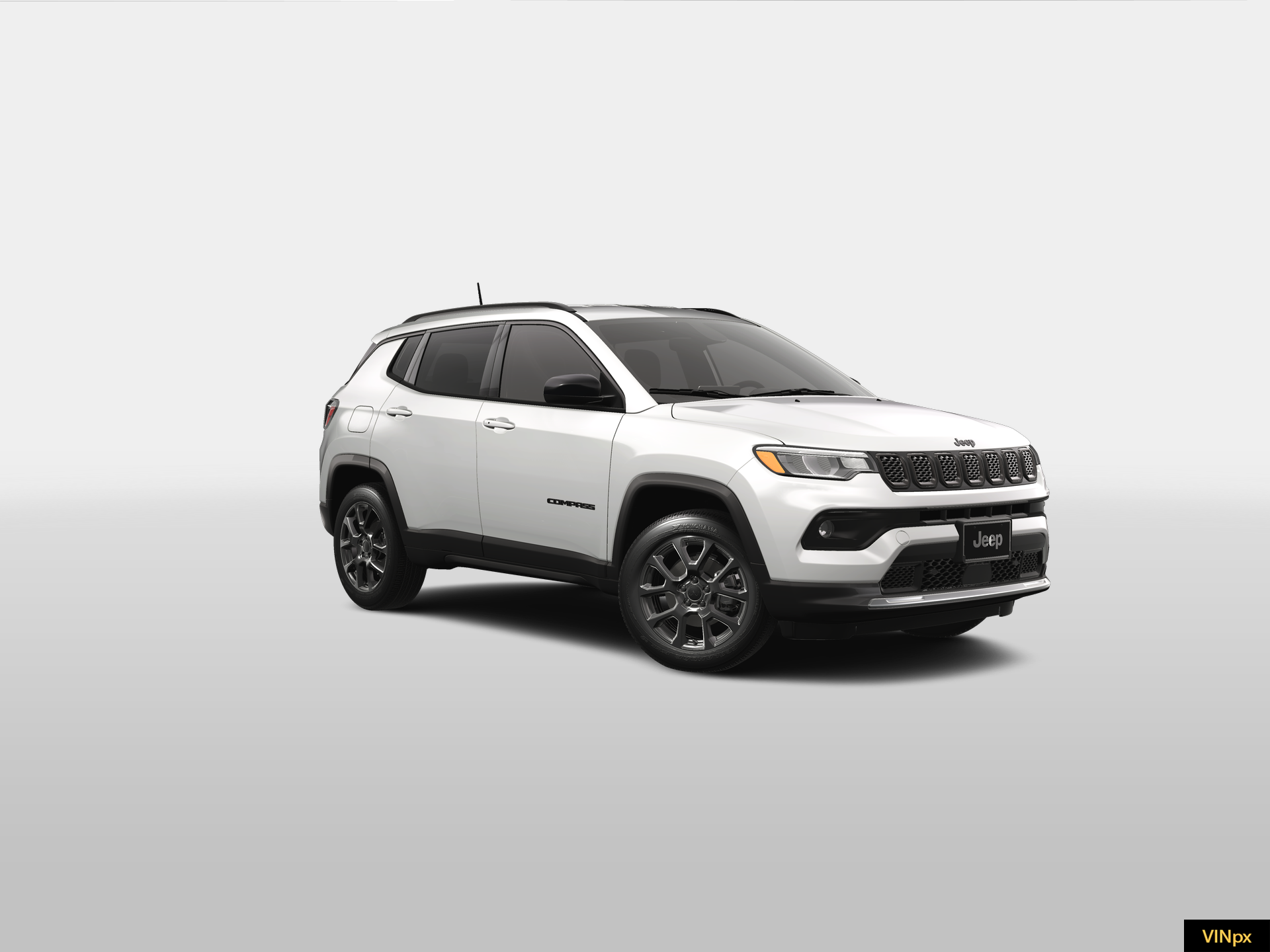 New 2026 Bright White Clear-Coat Exterior Paint Jeep Latitude image 11