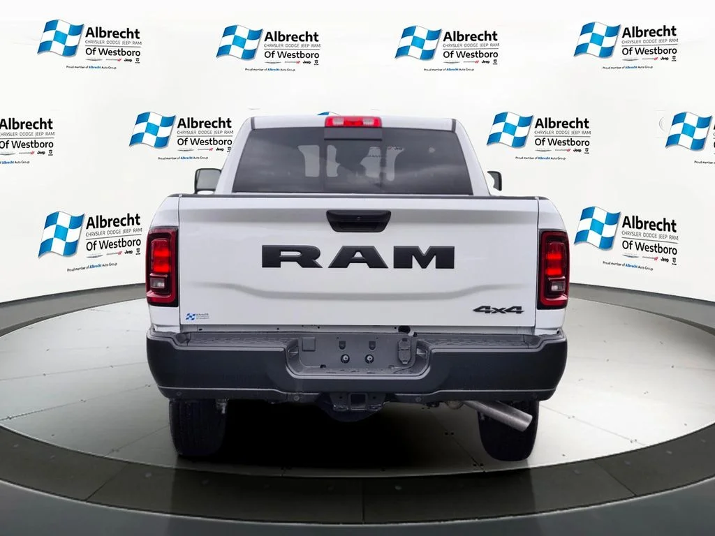 New 2026 Bright White Clear-Coat Exterior Paint RAM Tradesman image 4