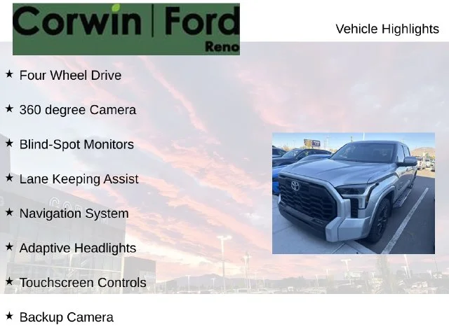 Used 2023 Celestial Silver Metallic Toyota SR5 image 8