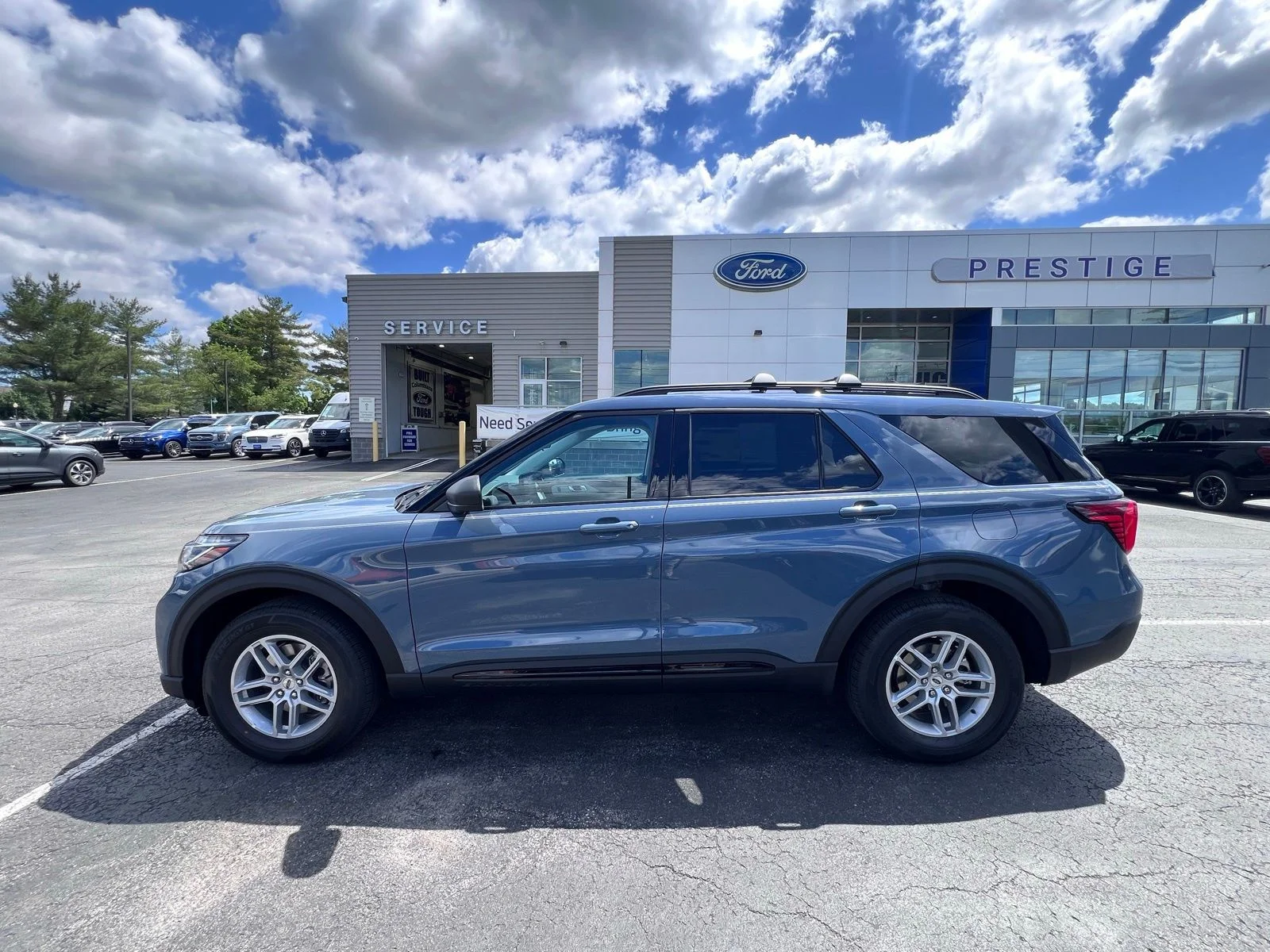 New 2026 Vapor Blue Metallic Ford Active image 4