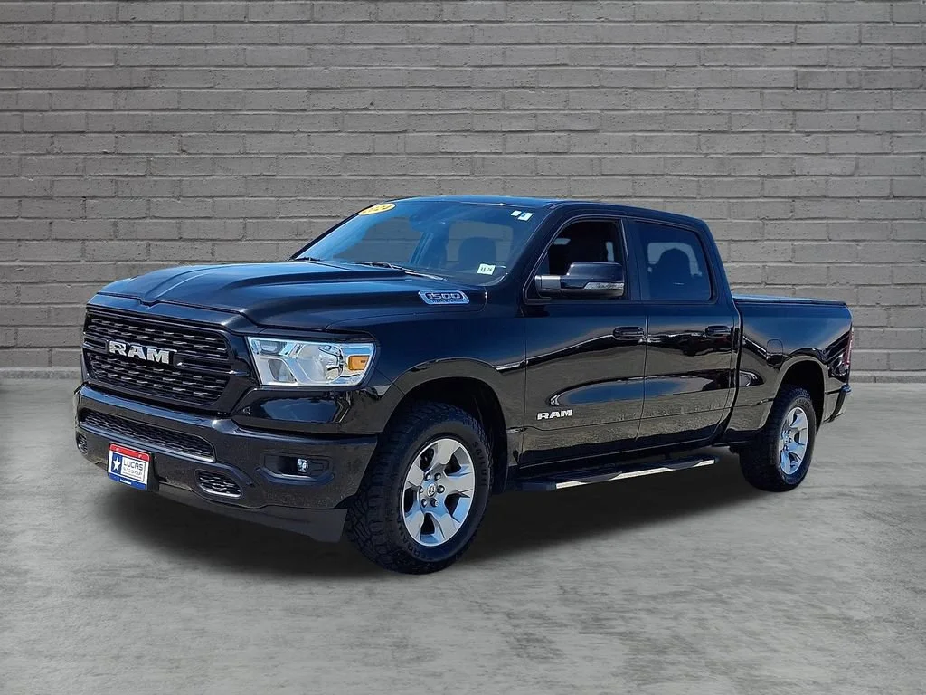 Used 2024 Diamond Black Crystal Pearlcoat Ram Big Horn image 6