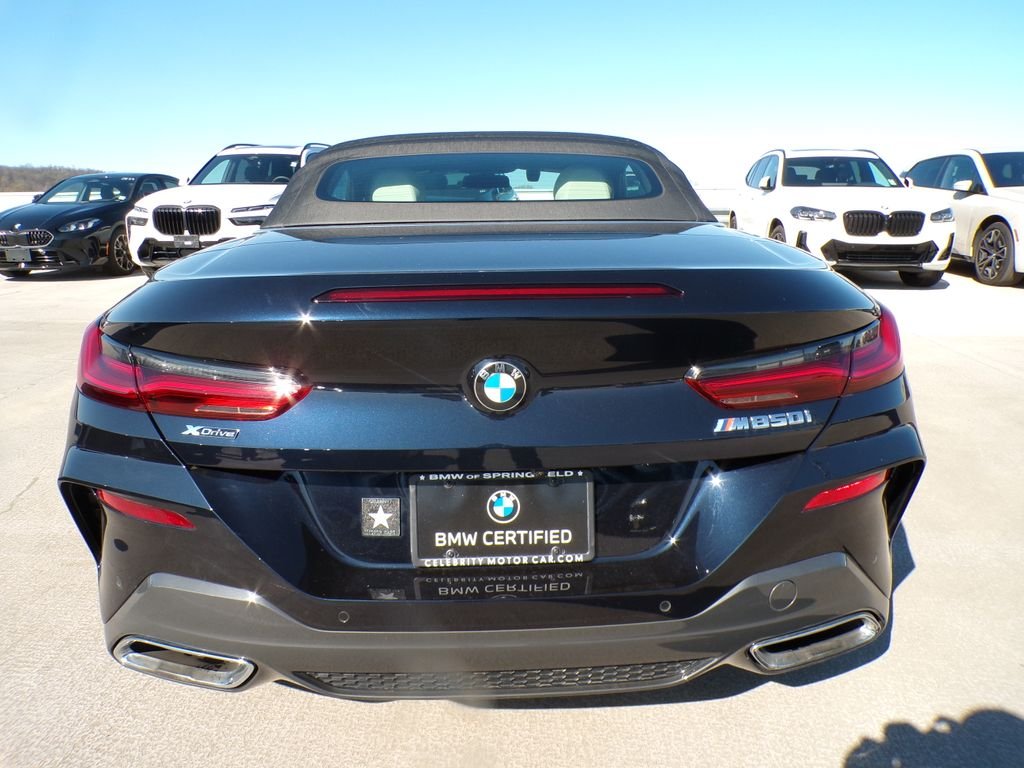 Certified Used 2025 Carbon Black Metallic BMW M850i xDrive image 5