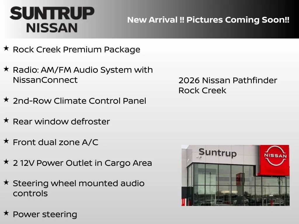 New 2026 Gray Nissan Rock Creek image 3
