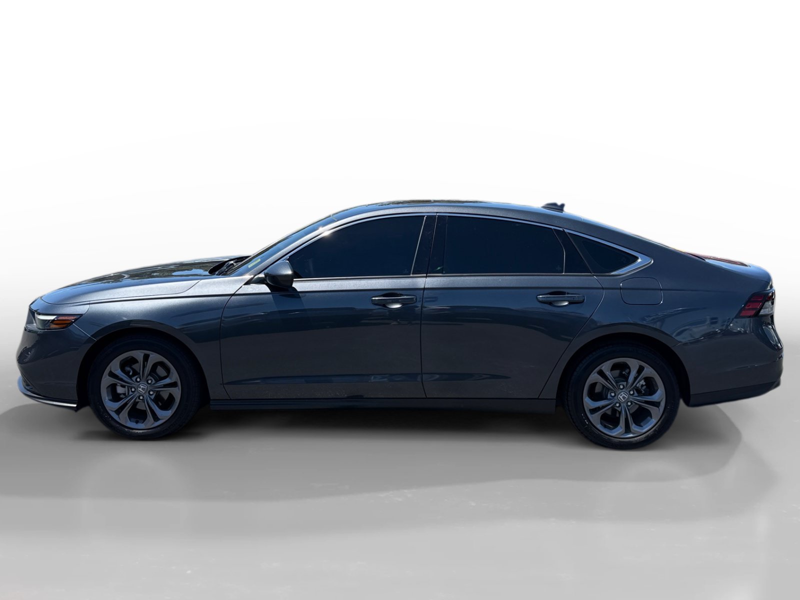 Used 2024 Meteorite Gray Metallic Honda EX image 2