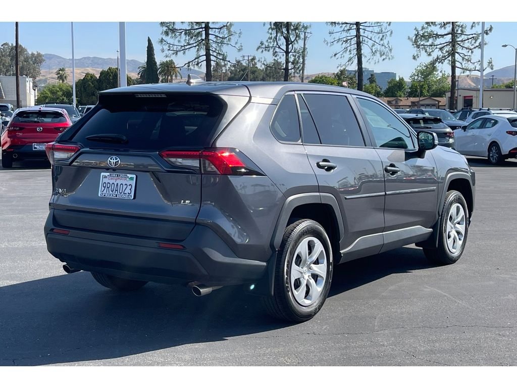 Used 2025 Magnetic Gray Metallic Toyota LE image 6