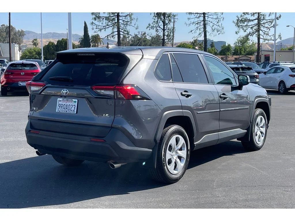 Used 2025 Magnetic Gray Metallic Toyota LE image 6