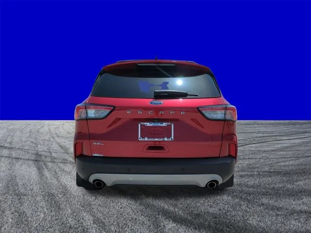 Certified Used 2022 Red Metallic Ford SEL image 5