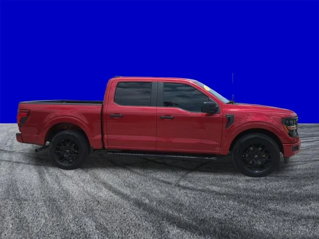 Certified Used 2024 Rapid Red Metallic Tinted Clearcoat Ford STX image 3