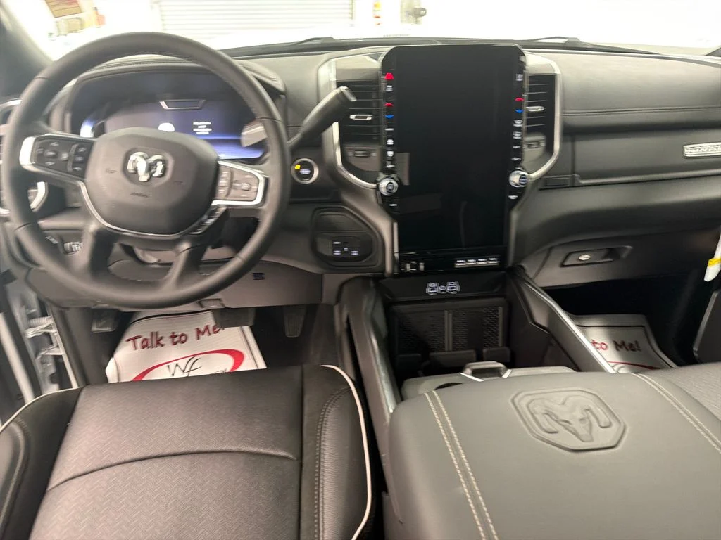 New 2027 Bright White Clearcoat RAM Laramie image 14