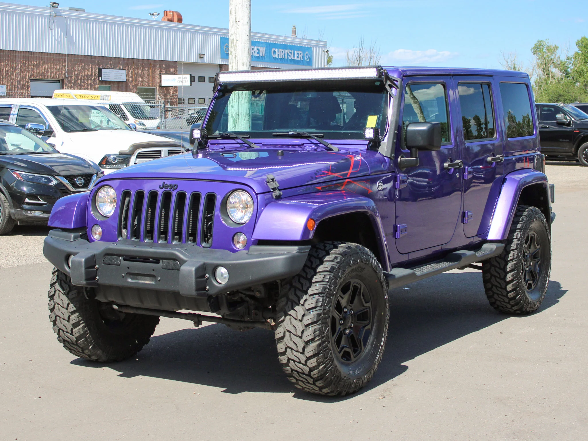 Used 2016 Purple Jeep Backcountry*Low KM