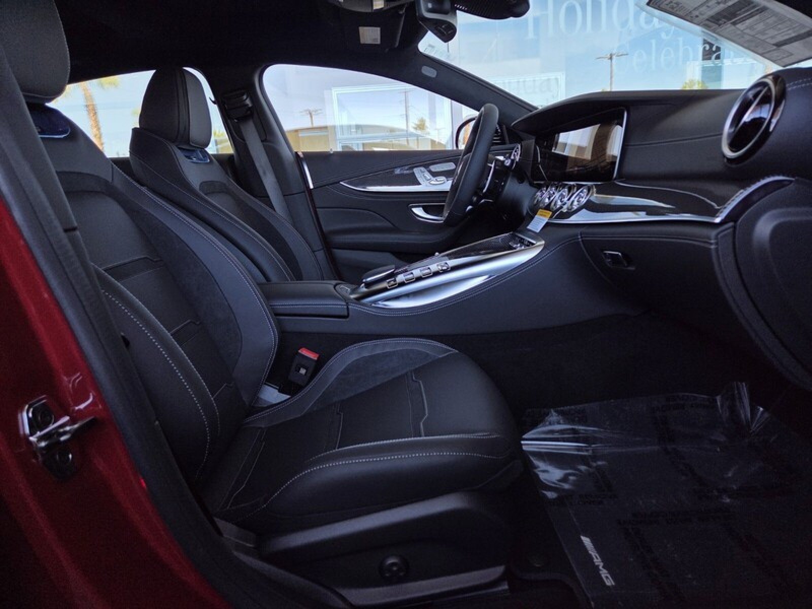 New 2026 MANUFAKTUR Patagonia Red Metallic Mercedes-Benz AMG® GT 53 4-Door Coupe image 17