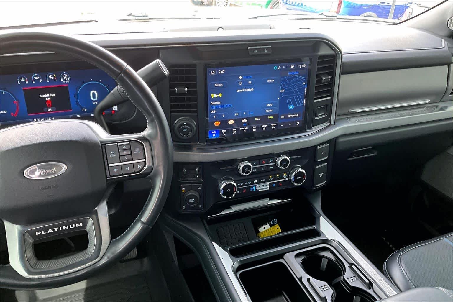 Used 2025 Agate Black Metallic Ford Platinum image 5