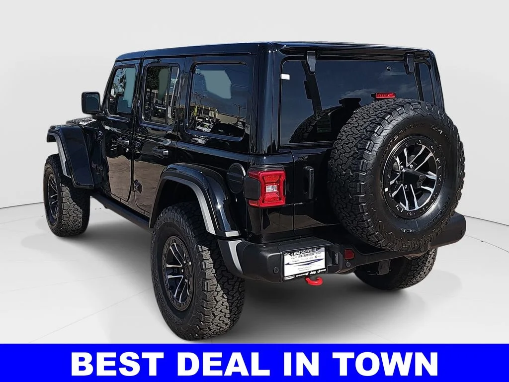New 2026 Black Clear-Coat Exterior Paint Jeep Rubicon X image 5