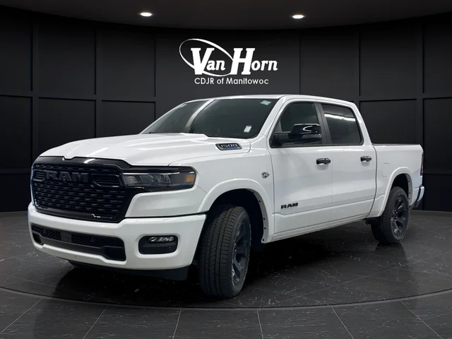 New 2026 Bright White Clear-Coat Exterior Paint RAM Big Horn/Lone Star image 7