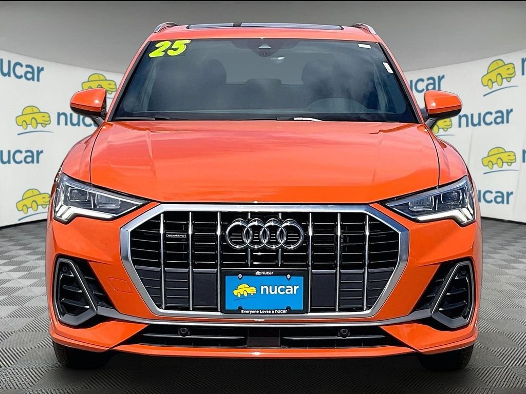 Used 2025 Orange Audi Premium image 2