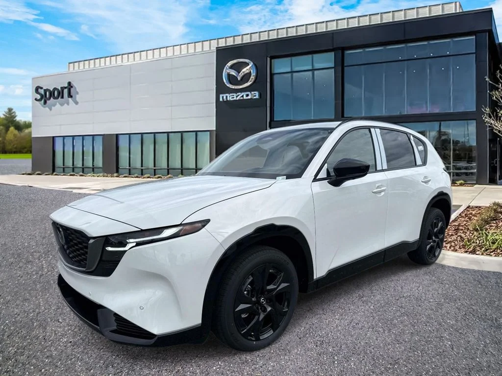 New 2026 Rhodium White Metallic Mazda 2.5 S Premium Plus AWD image 8