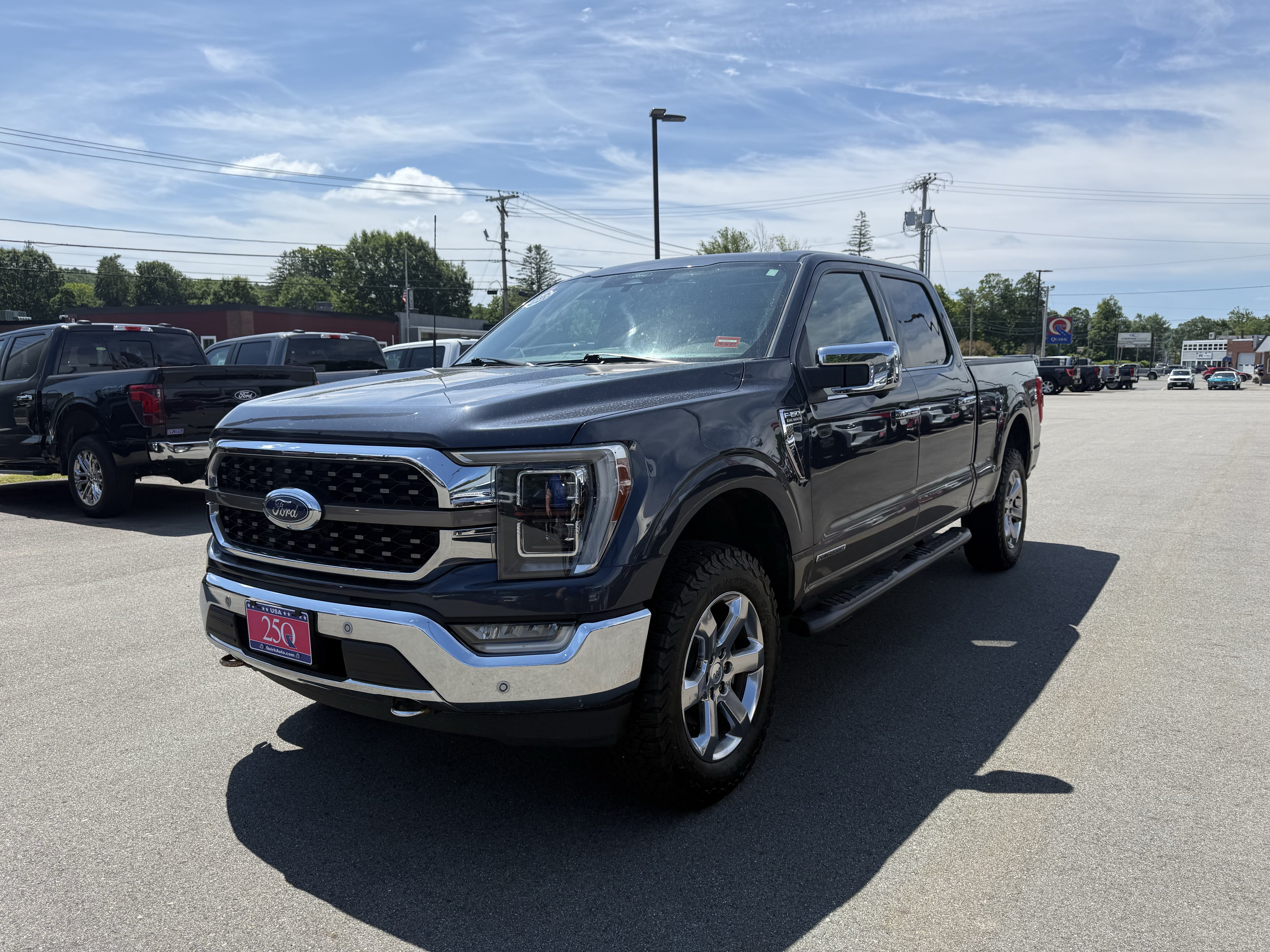 Used 2022 Smoked Quartz Tin Ford King Ranch image 14