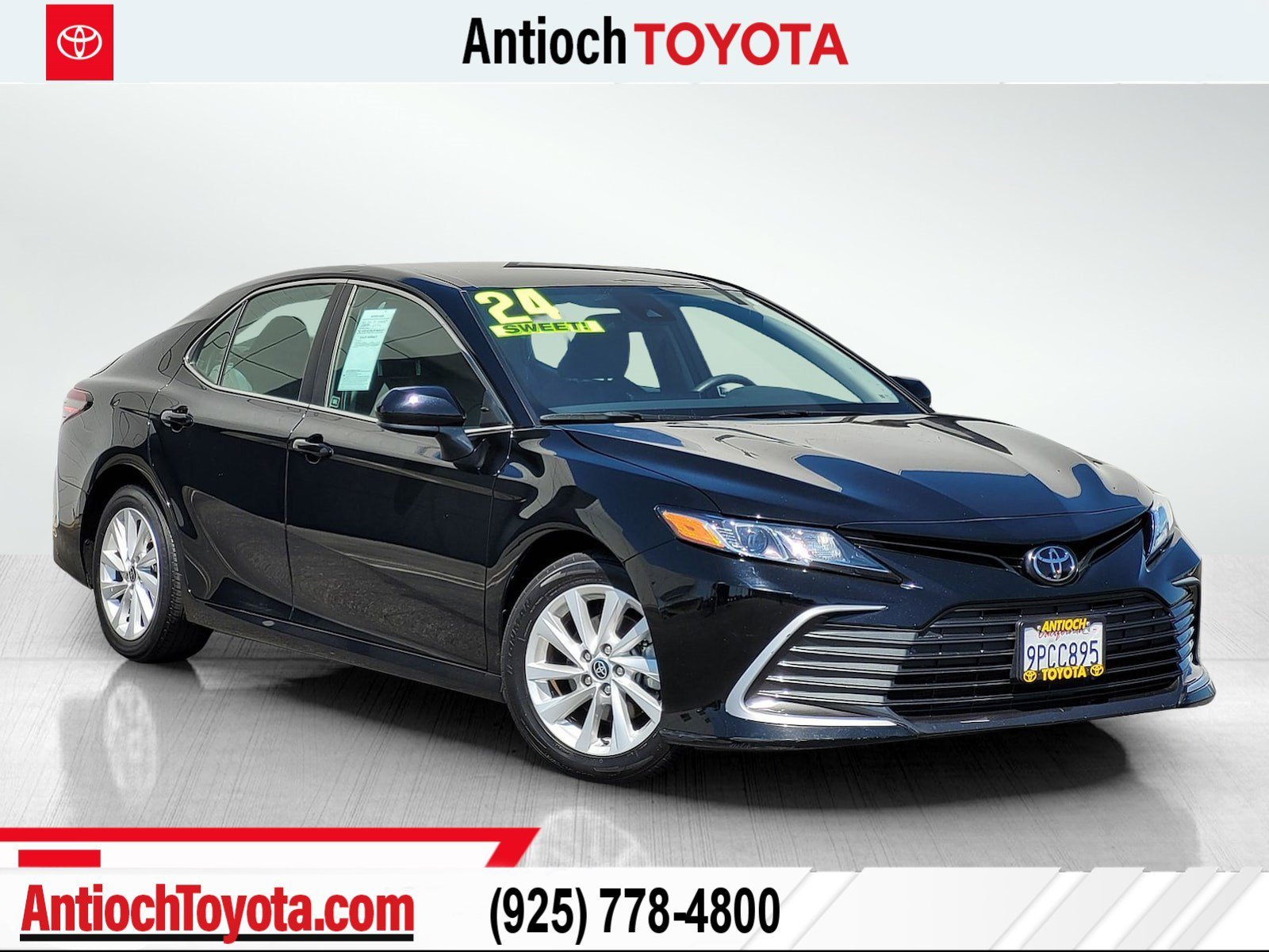 Used 2024 Black Toyota LE image 1