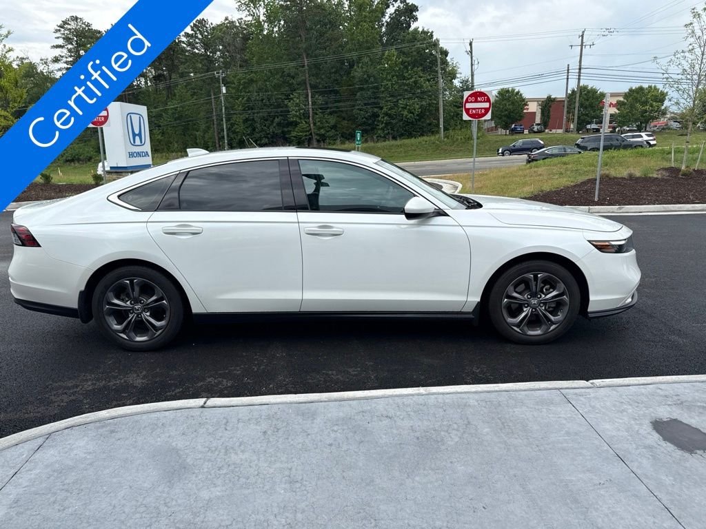 Certified Used 2023 Platinum White Pearl Honda EX image 3