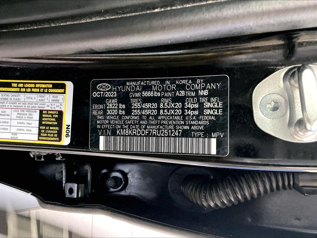 Used 2024 Black Hyundai Limited image 36