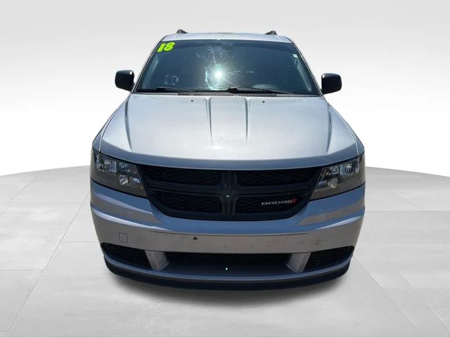 Used 2018 Dodge Journey SE with VIN 3C4PDCAB6JT474091 for sale in Broken Arrow, OK