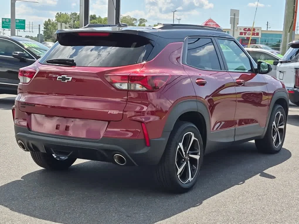 Certified Used 2023 Crimson Metallic Chevrolet RS image 3