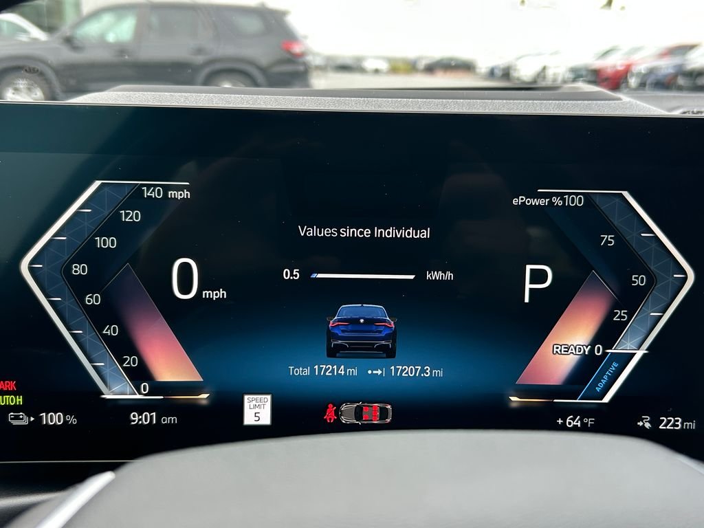 Certified Used 2023 Tanzanite Blue II Metallic BMW eDrive40 image 21
