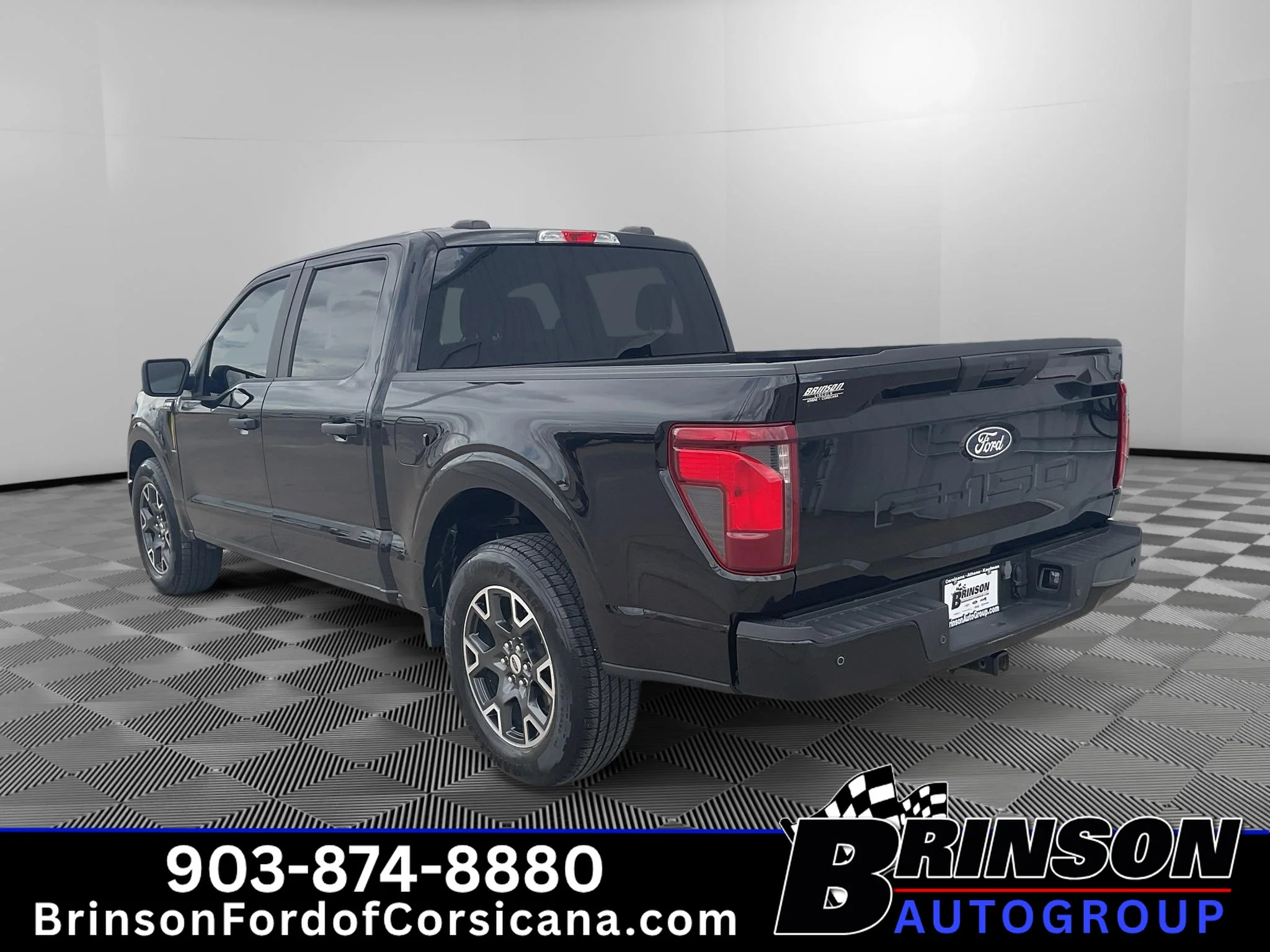 Used 2024 Agate Black Metallic Ford STX image 5