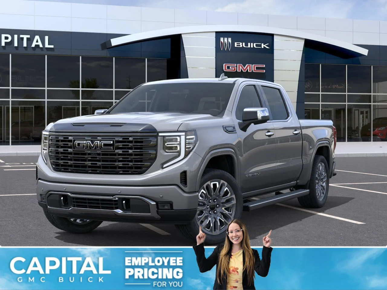 New 2026 STERLING METALLIC GMC Denali Ultimate image 1