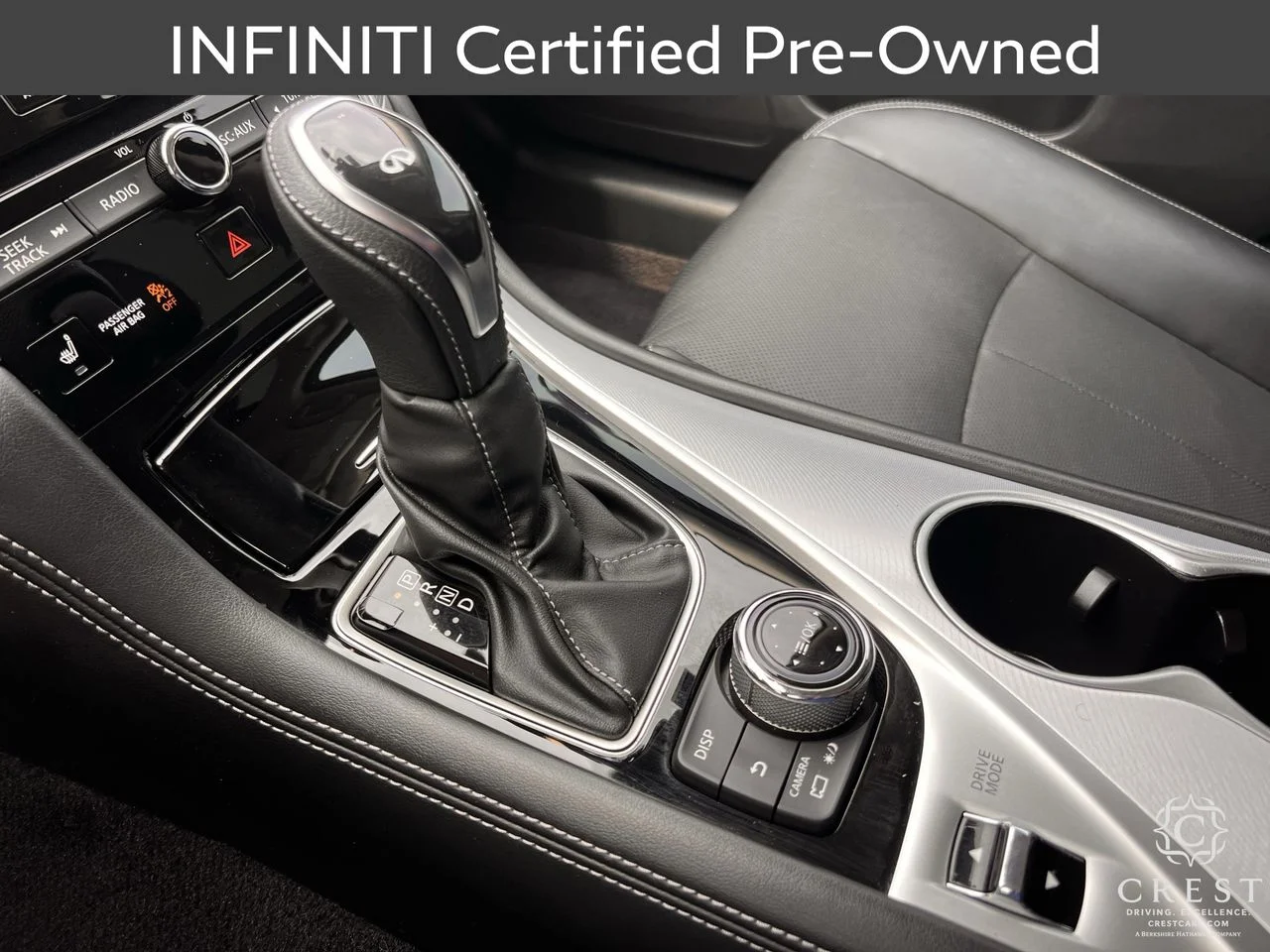 Certified Used 2023 Pure White INFINITI LUXE image 16