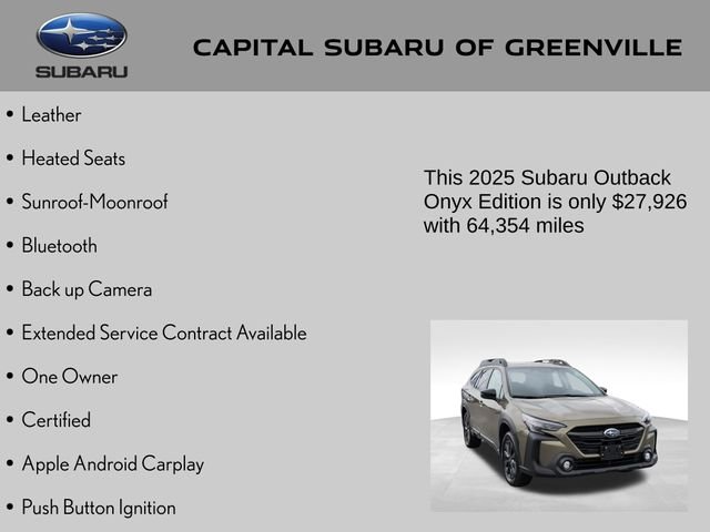 Used 2025 Brown Subaru Onyx Edition image 4