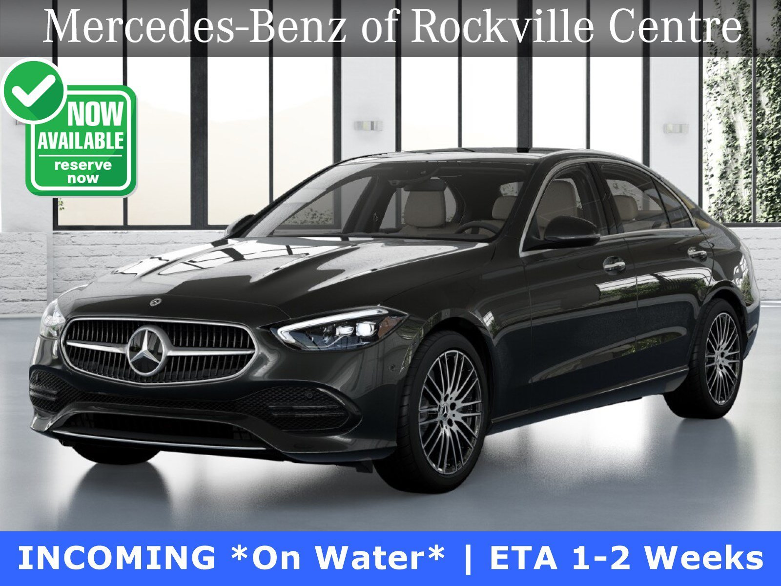 New 2027 Graphite Grey Metallic Mercedes-Benz C 300 image 1