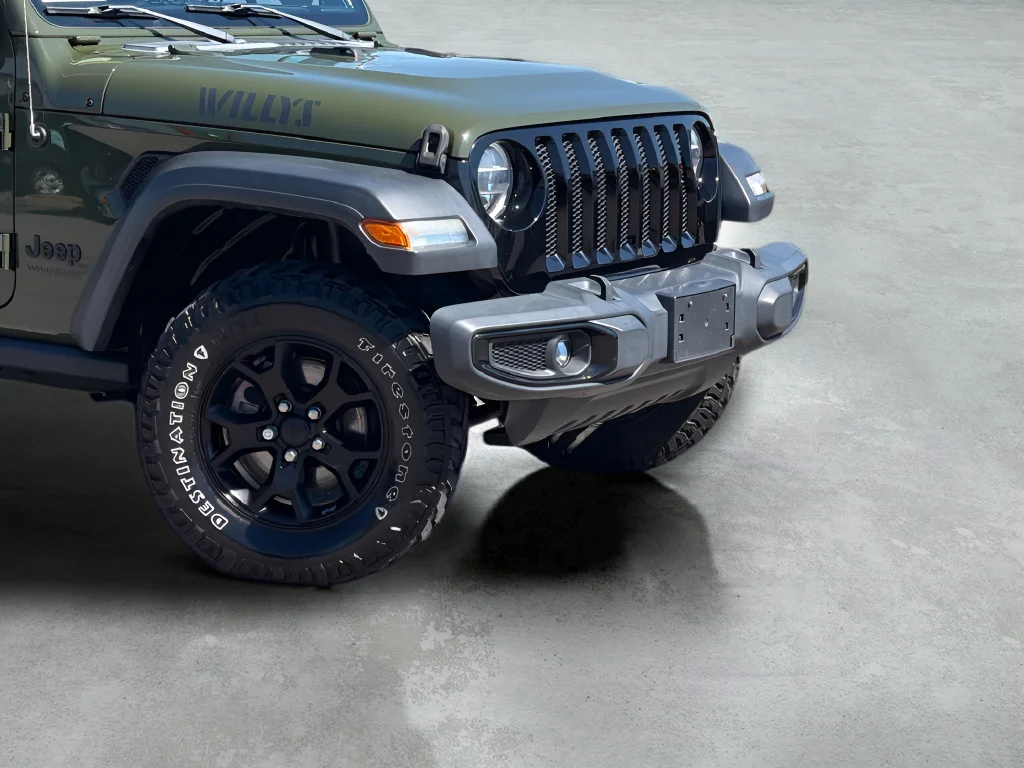 Used 2020 Sarge Green Clearcoat Jeep Unlimited Sport image 3