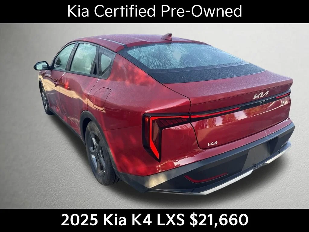 Certified Used 2025 Red Kia LXS image 6