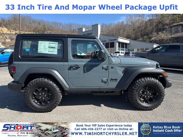 New 2026 Gray Jeep Sport image 2