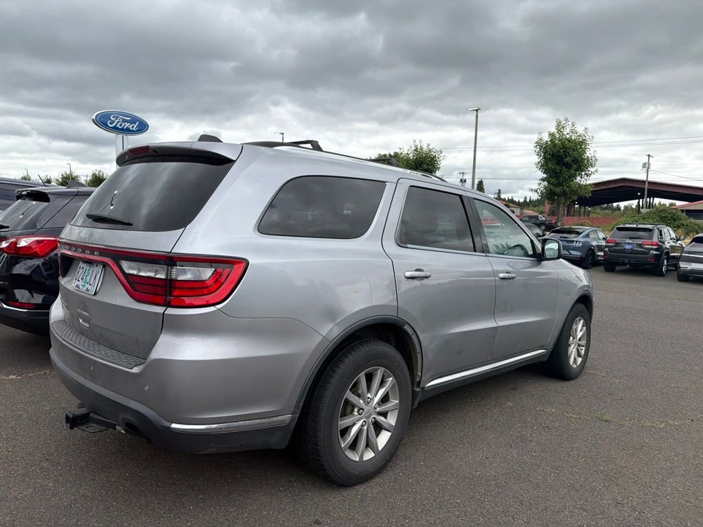Used 2016 Billet Silver Metallic Clearcoat Dodge SXT image 3