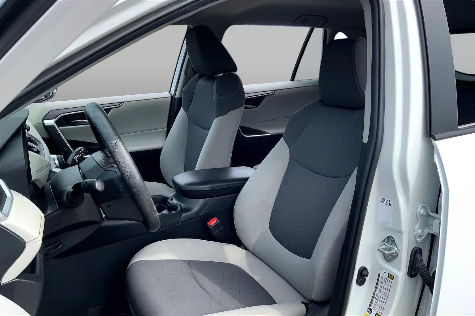 Used 2021 Super White Toyota XLE image 9