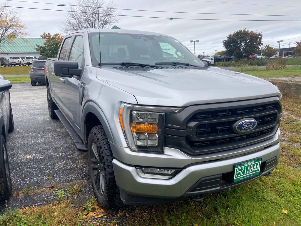 Used 2023 Silver Metallic Ford XLT image 1