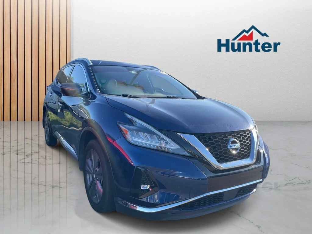 Used 2020 Deep Blue Pearl Nissan Platinum image 1