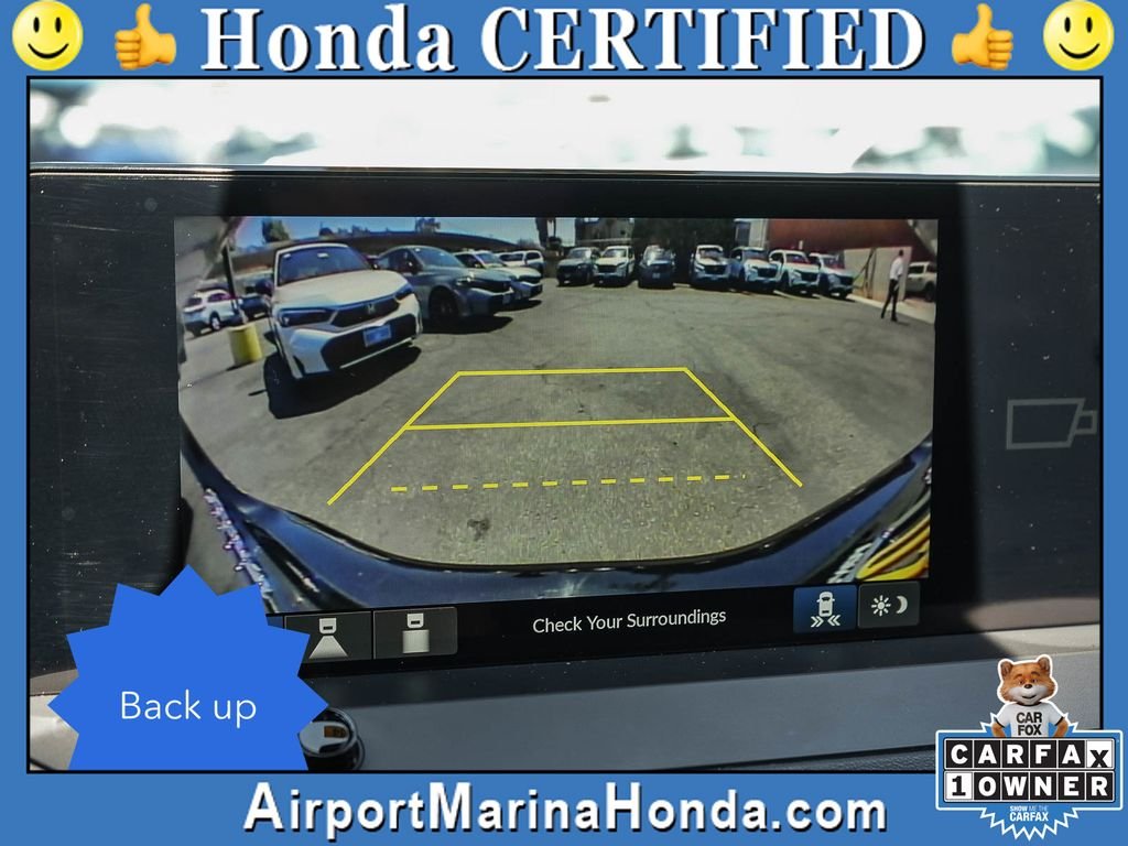 Certified Used 2024 Crystal Black Pearl Honda HYBRID SPORT image 9