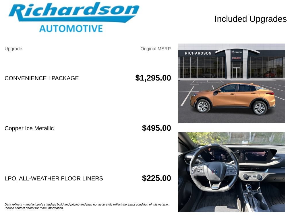 Used 2024 Copper Ice Metallic Buick Preferred image 6