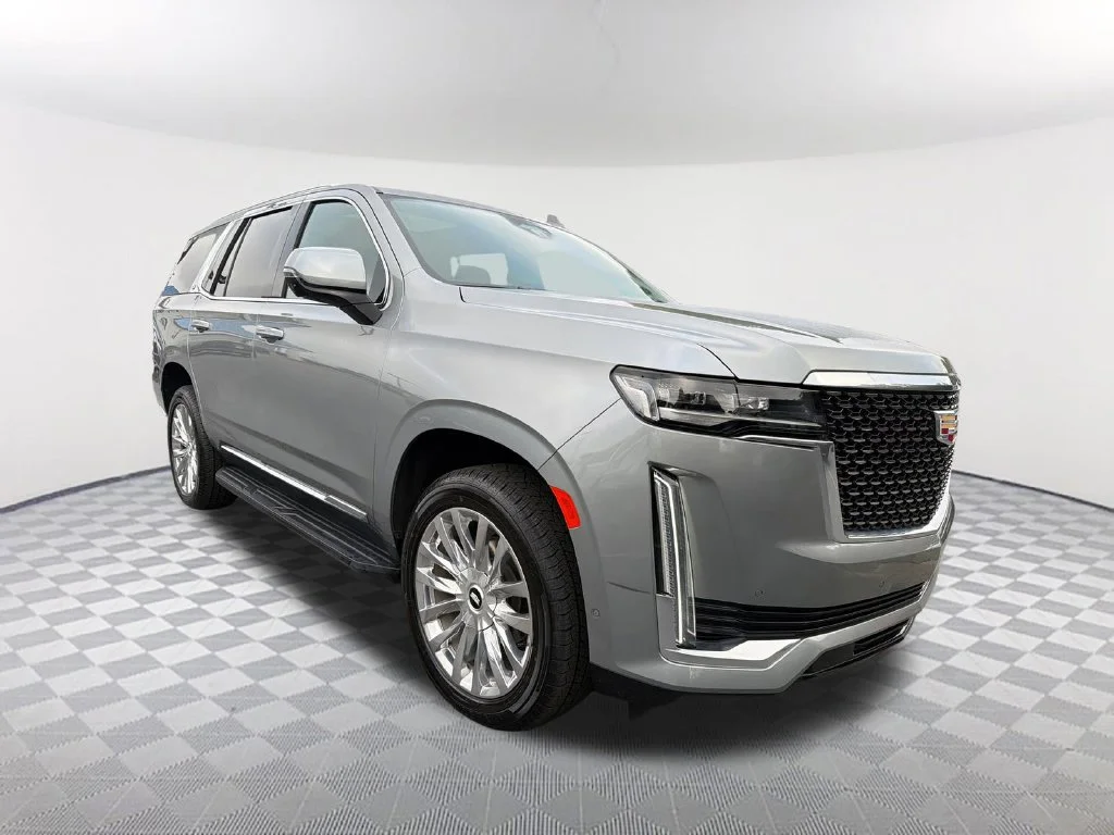 Used 2024 Silver Cadillac Premium Luxury image 3
