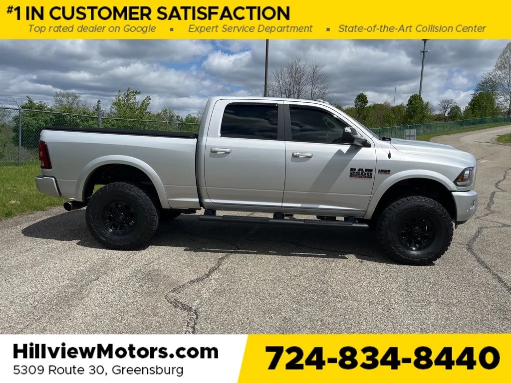 Certified Used 2017 Bright Silver Clearcoat Metallic Ram Laramie image 8