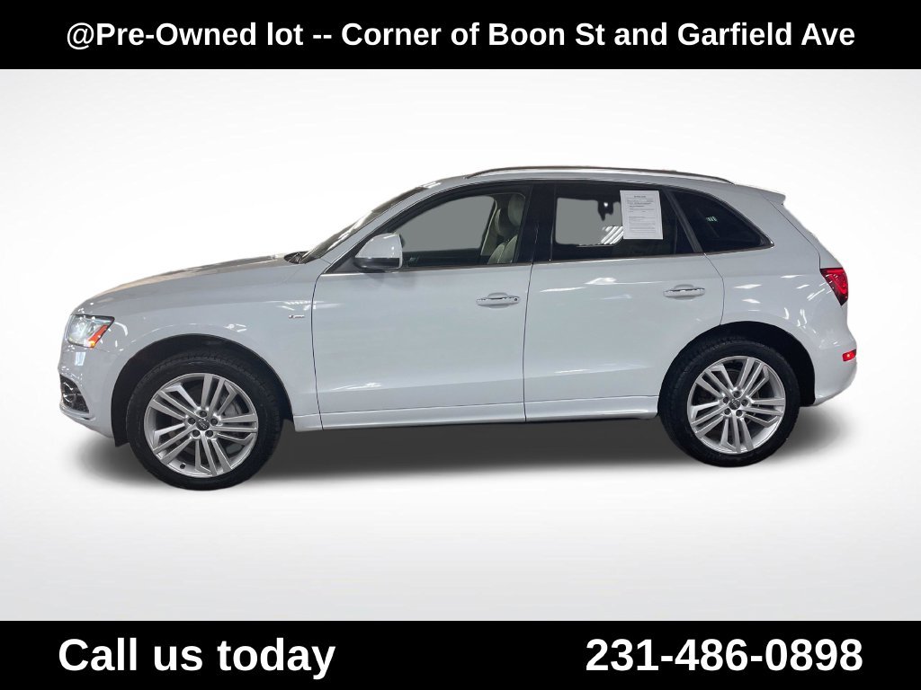 Used 2015 White Audi 3.0T Premium Plus image 2